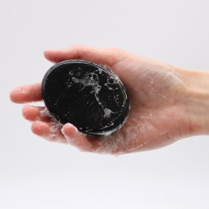 Σαπούνι Charcoal Ενεργού Φυσικού Άνθρακα 85gr - Λεβάντα